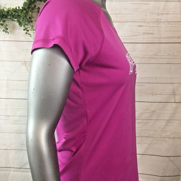 Under Armour Dry Fit Sz M Athletic top Akron Zips - Picture 3 of 6